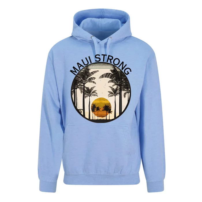 Maui Hawaii Strong Pray For Maui Pray For Lahaina Hawaii Unisex Surf Hoodie