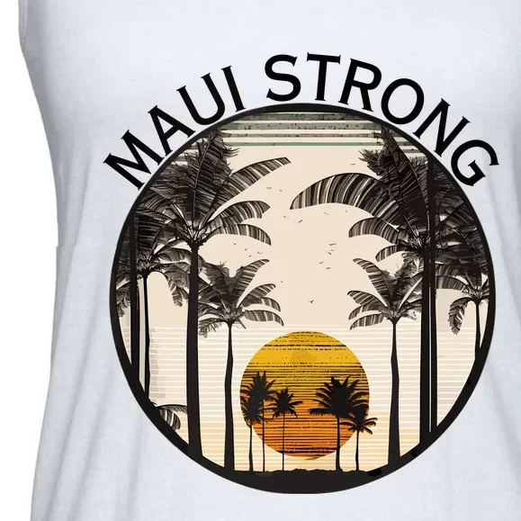 Maui Hawaii Strong Pray For Maui Pray For Lahaina Hawaii Ladies Essential Flowy Tank