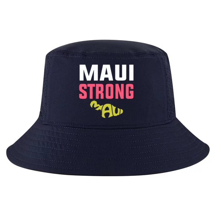 Maui Hawaii Strong Gift Pray For Maui Cool Comfort Performance Bucket Hat