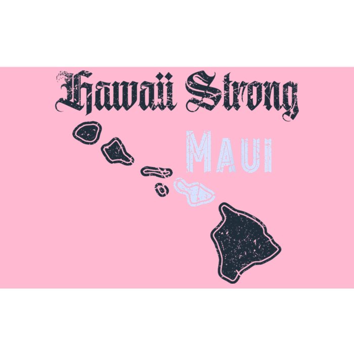 Maui Hawaii Strong Distressed Look Hawaii Bumper Sticker