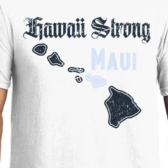 Maui Hawaii Strong Distressed Look Hawaii Pajama Set