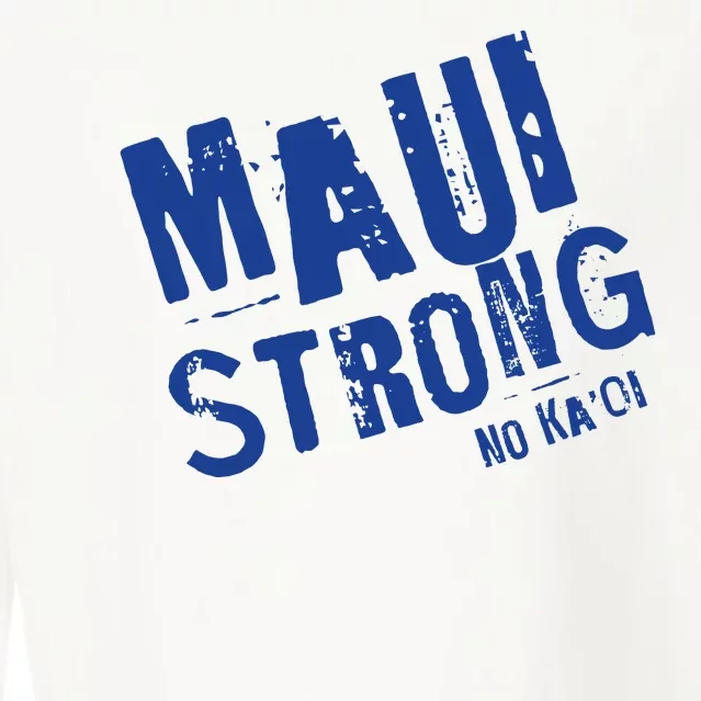 Maui Hawaii Strong Cropped Pullover Crew