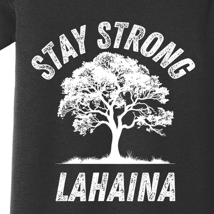 Maui Hawaii Strong Maui Wildfire Lahaina Survivor Baby Bodysuit