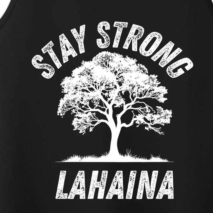 Maui Hawaii Strong Maui Wildfire Lahaina Survivor Performance Tank