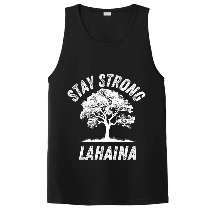 Maui Hawaii Strong Maui Wildfire Lahaina Survivor Performance Tank