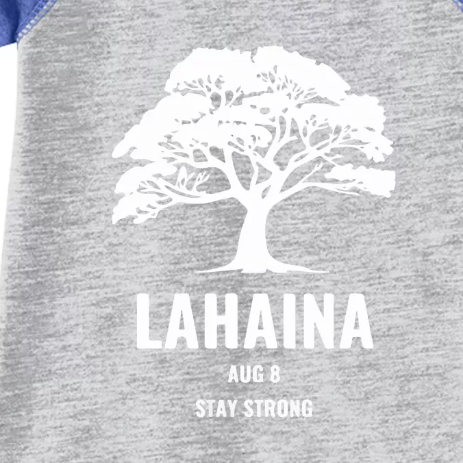 Maui Hawaii Strong Maui Wildfire Gift Lahaina Survivor Infant Baby Jersey Bodysuit