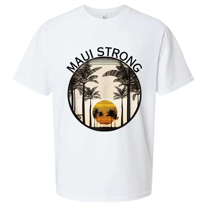 Maui Hawaii Strong Pray For Maui Pray For Lahaina Hawaii Sueded Cloud Jersey T-Shirt