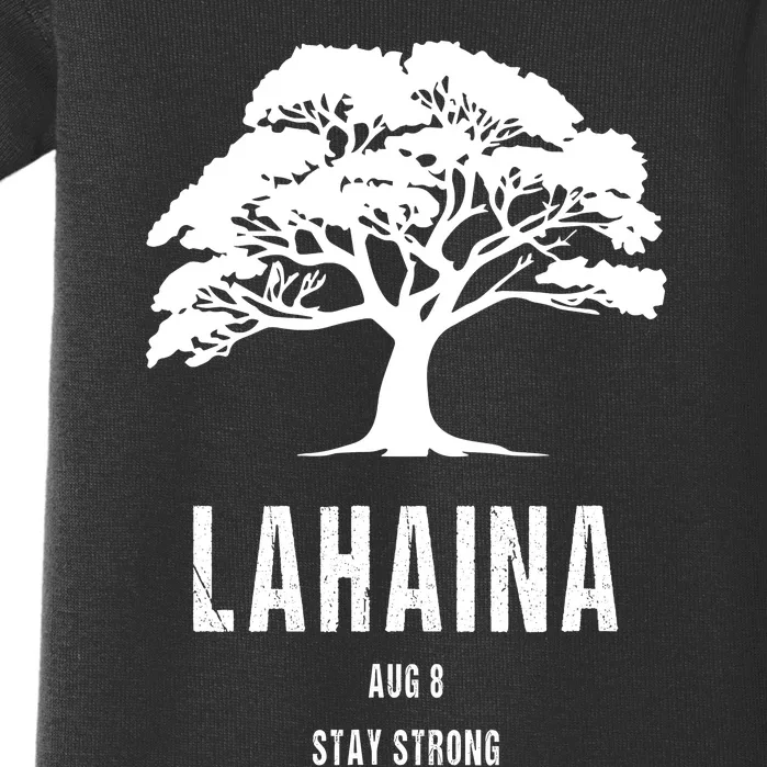 Maui Hawaii Strong Maui Wildfire Lahaina Survivor Baby Bodysuit