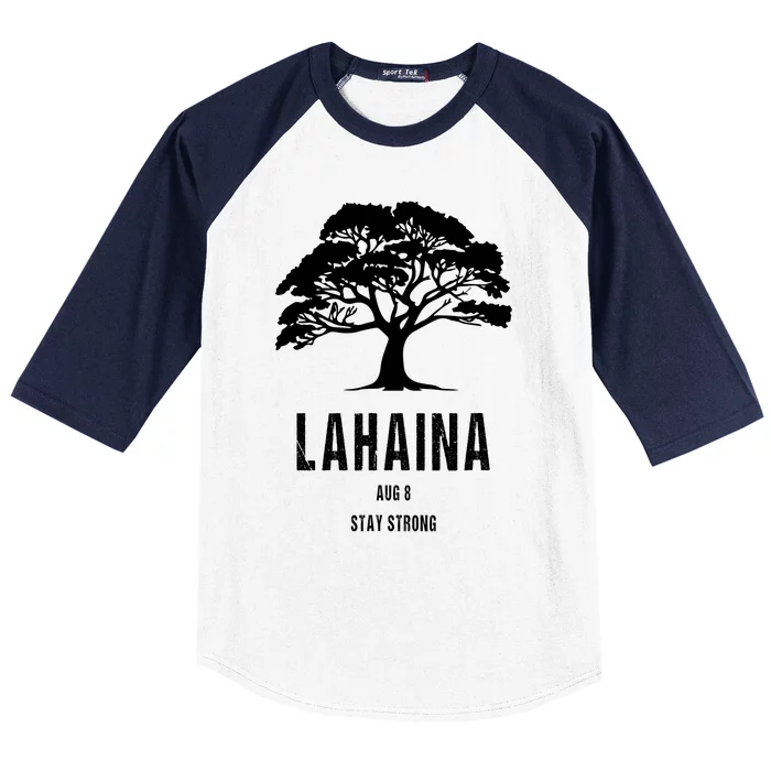 Maui Hawaii Strong Maui Wildfire Lahaina Survivor Baseball Sleeve Shirt