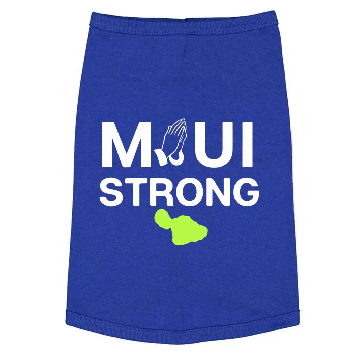 Maui Hawaii Strong Gift Doggie Tank