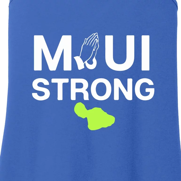 Maui Hawaii Strong Gift Ladies Essential Tank