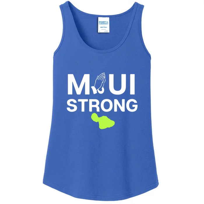 Maui Hawaii Strong Gift Ladies Essential Tank