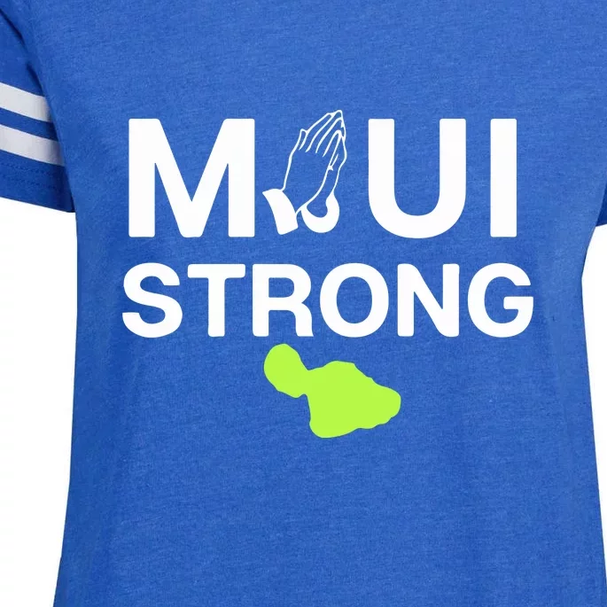 Maui Hawaii Strong Gift Enza Ladies Jersey Football T-Shirt