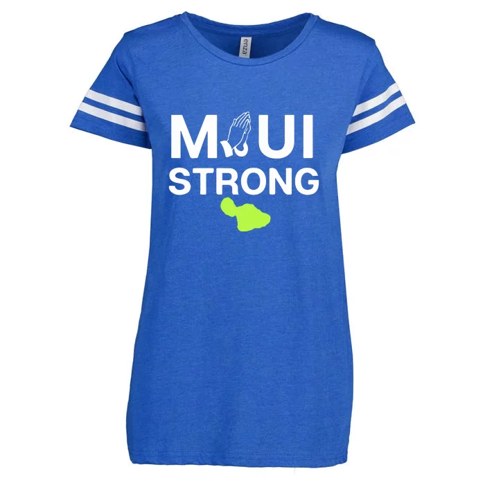 Maui Hawaii Strong Gift Enza Ladies Jersey Football T-Shirt