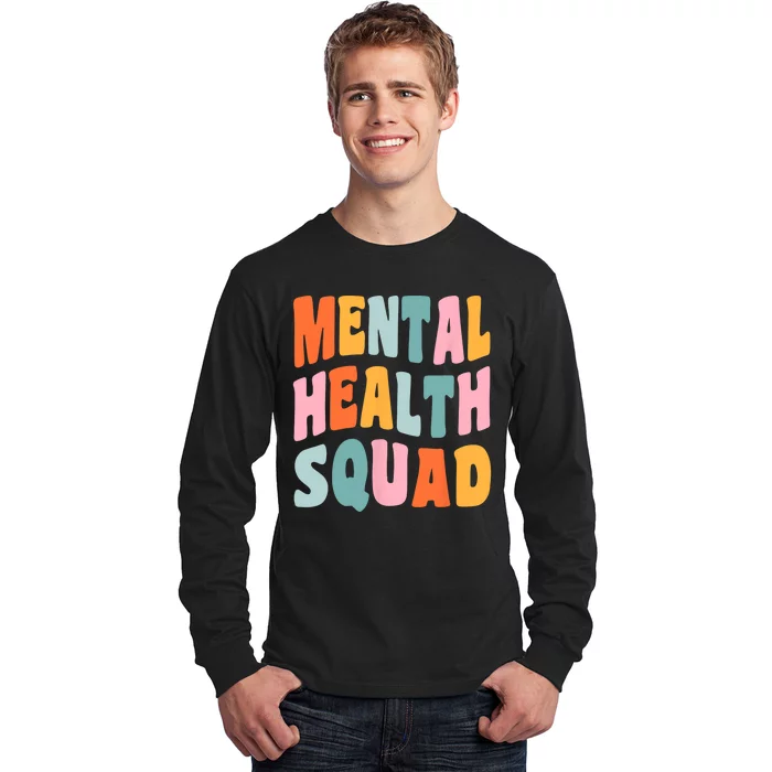 Mental Health Squad Awareness Long Sleeve Shirt