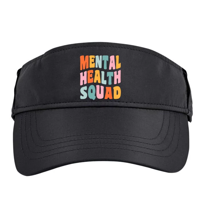 Mental Health Squad Awareness Adult Drive Performance Visor