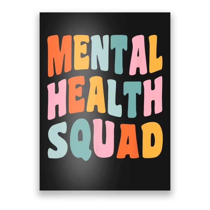 Mental Health Squad Awareness Poster