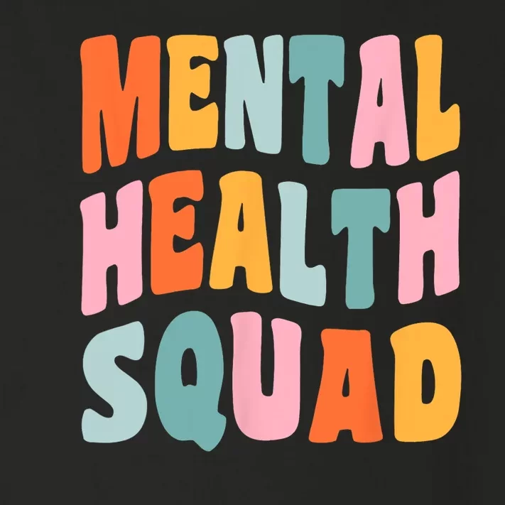 Mental Health Squad Awareness Toddler Long Sleeve Shirt