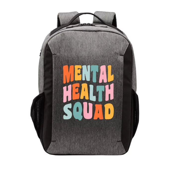 Mental Health Squad Awareness Vector Backpack