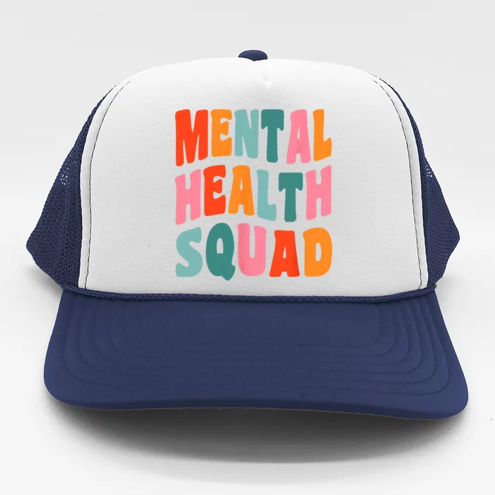 Mental Health Squad Awareness Trucker Hat