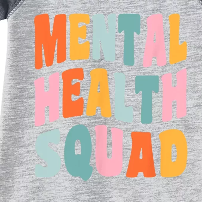 Mental Health Squad Awareness Infant Baby Jersey Bodysuit