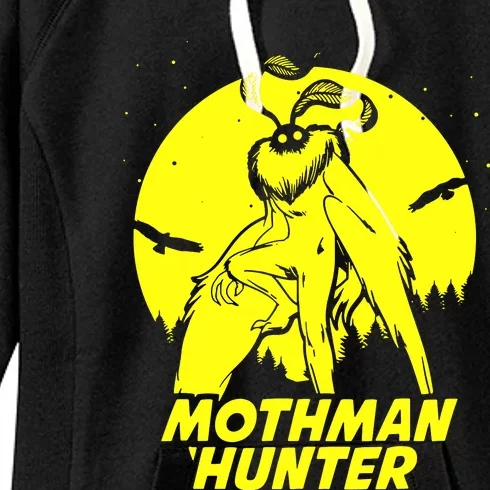 Mothman Hide & Seek Hunter Women's Fleece Hoodie