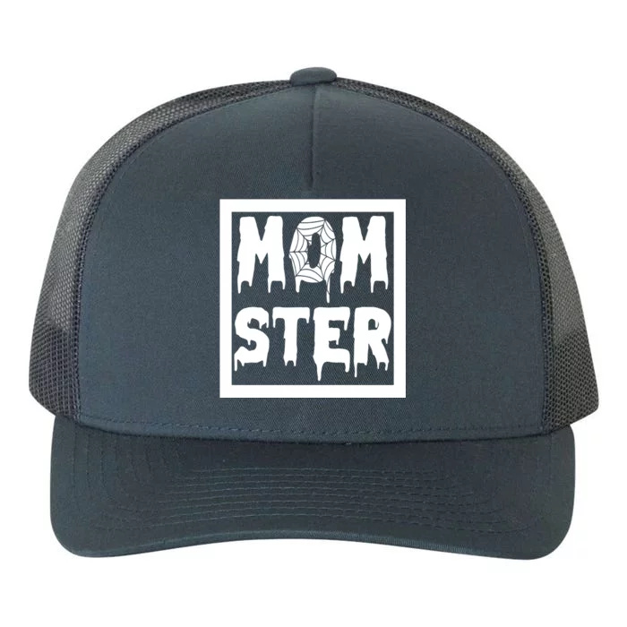 Momster Halloween Spooky Mom Yupoong Adult 5-Panel Trucker Hat