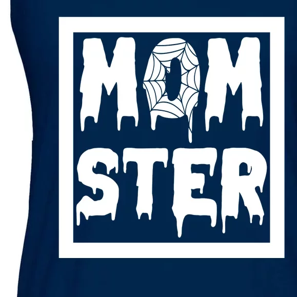 Momster Halloween Spooky Mom Ladies Essential Flowy Tank