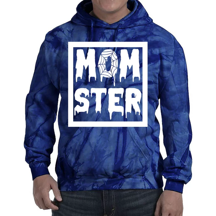 Momster Halloween Spooky Mom Tie Dye Hoodie