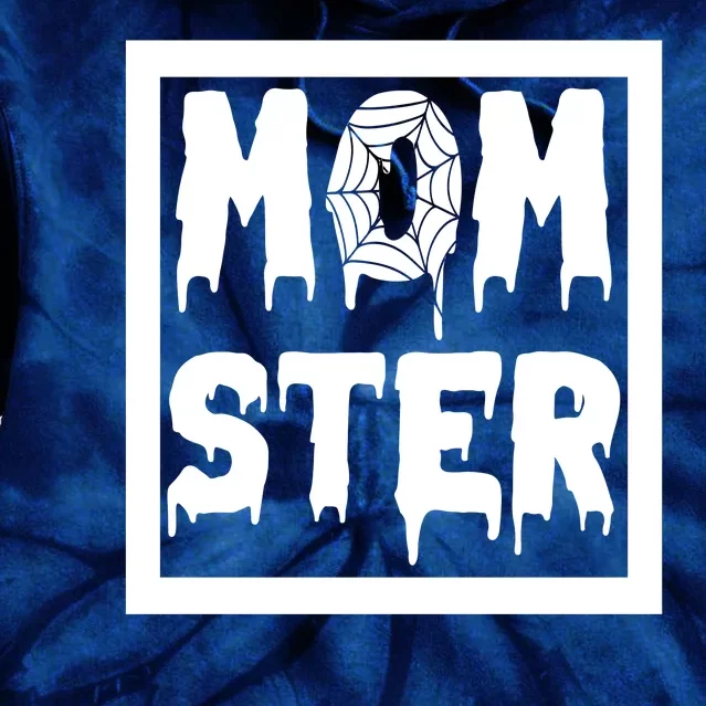 Momster Halloween Spooky Mom Tie Dye Hoodie