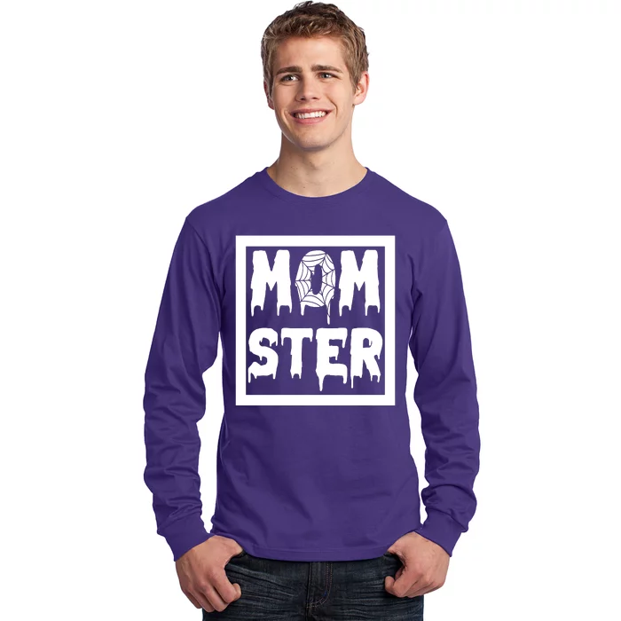 Momster Halloween Spooky Mom Long Sleeve Shirt