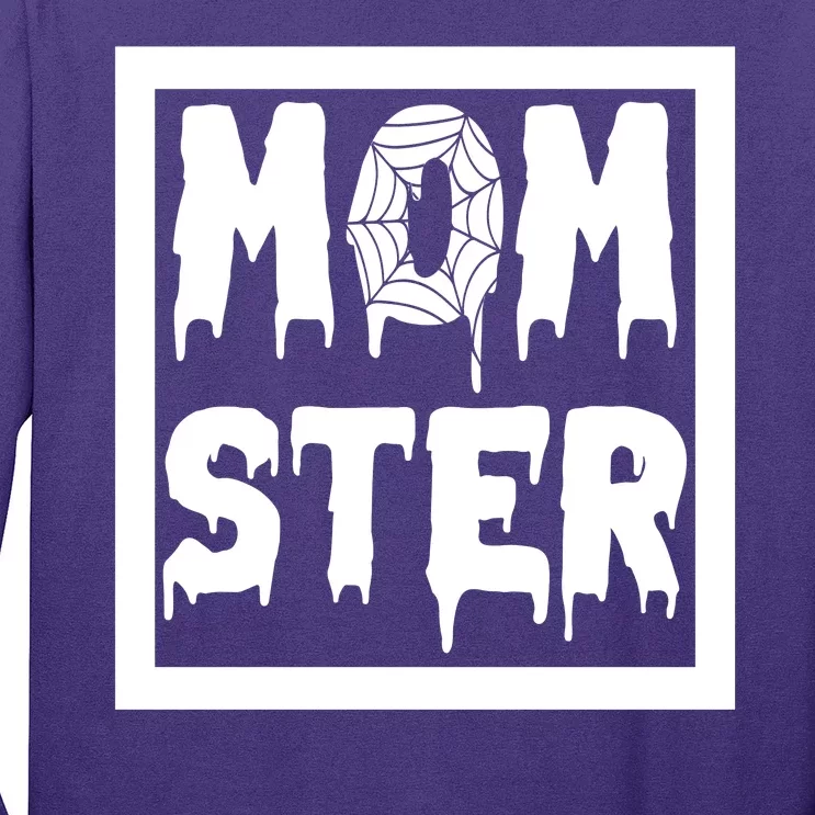 Momster Halloween Spooky Mom Long Sleeve Shirt