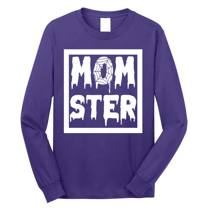 Momster Halloween Spooky Mom Long Sleeve Shirt