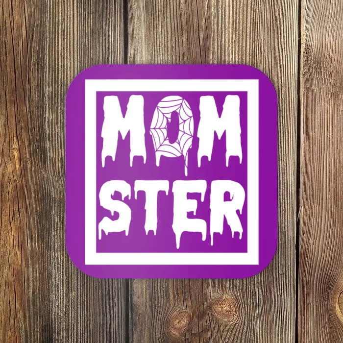 Momster Halloween Spooky Mom Coaster