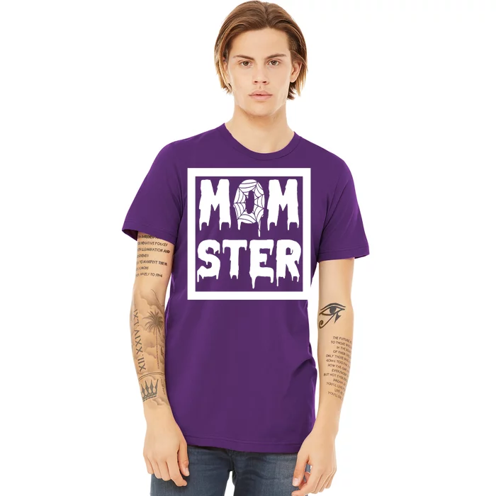 Momster Halloween Spooky Mom Premium T-Shirt