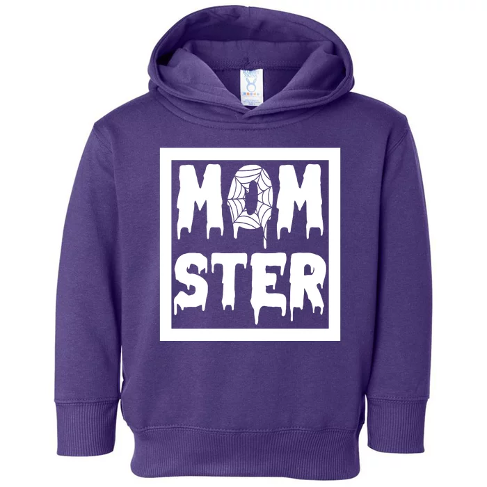 Momster Halloween Spooky Mom Toddler Hoodie