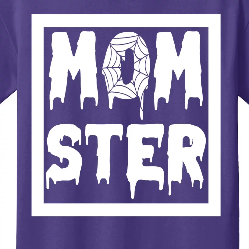 Momster Halloween Spooky Mom Kids T-Shirt