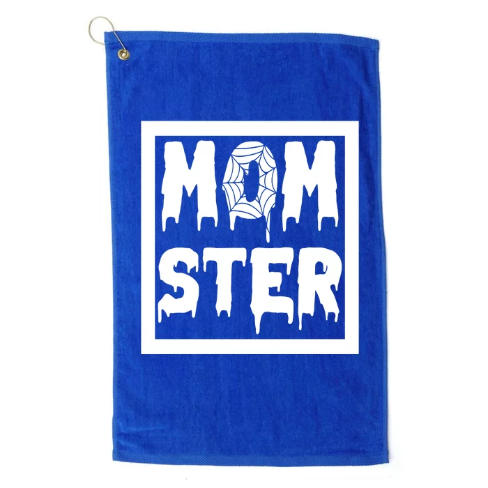 Momster Halloween Spooky Mom Platinum Collection Golf Towel