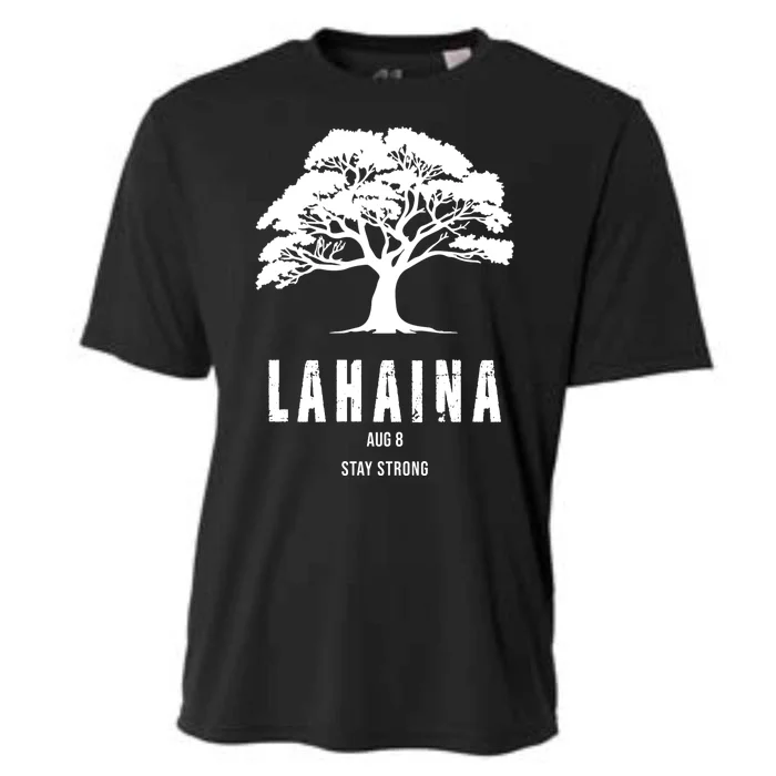 Maui Hawaii Strong Maui Wildfire Lahaina Survivor Cooling Performance Crew T-Shirt