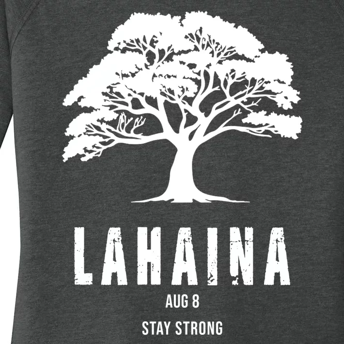 Maui Hawaii Strong Maui Wildfire Lahaina Survivor Women's Perfect Tri Tunic Long Sleeve Shirt