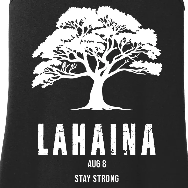 Maui Hawaii Strong Maui Wildfire Lahaina Survivor Ladies Essential Tank