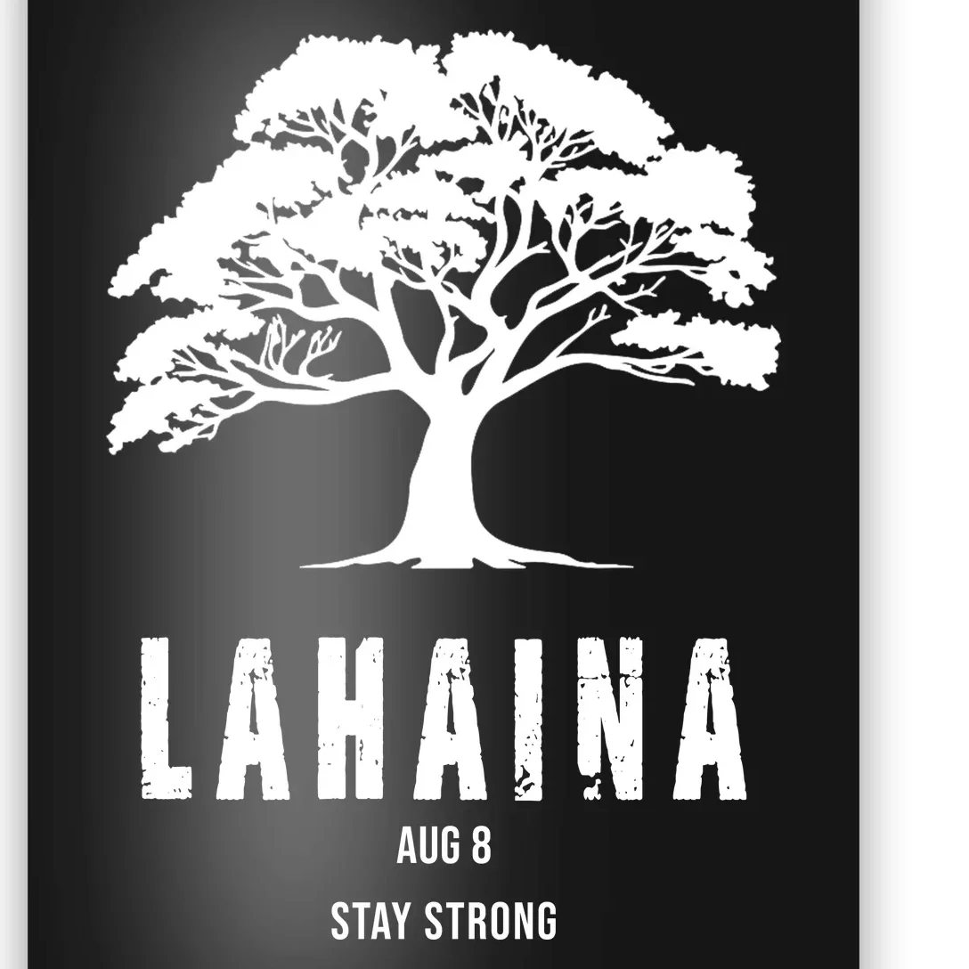 Maui Hawaii Strong Maui Wildfire Lahaina Survivor Poster