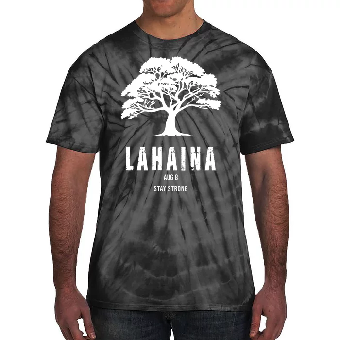 Maui Hawaii Strong Maui Wildfire Lahaina Survivor Tie-Dye T-Shirt