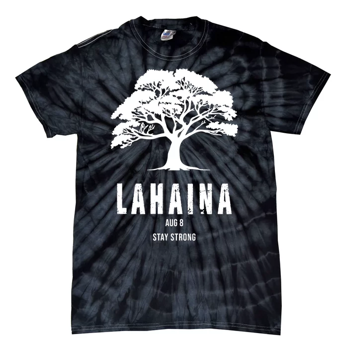 Maui Hawaii Strong Maui Wildfire Lahaina Survivor Tie-Dye T-Shirt