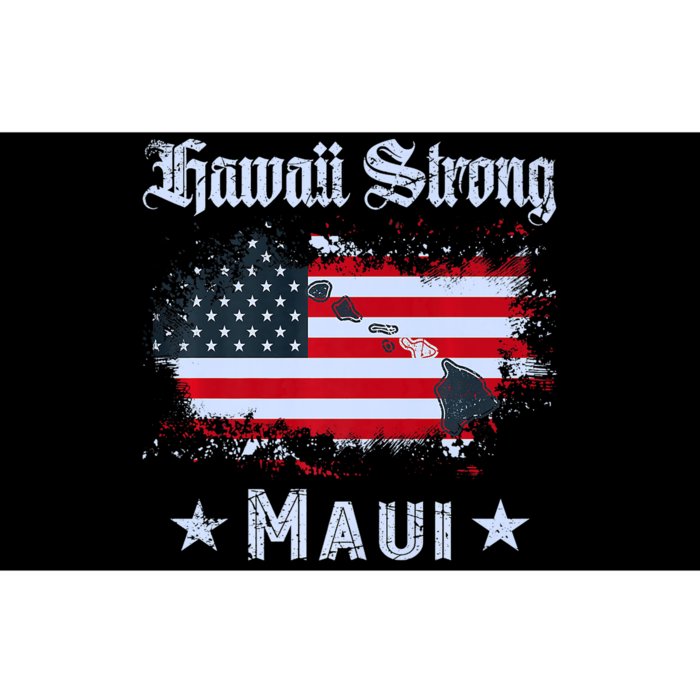 Maui Hawaii Strong Distressed Look Hawaii Bumper Sticker