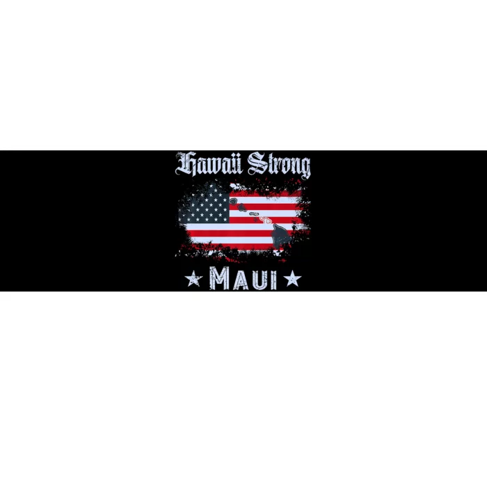 Maui Hawaii Strong Distressed Look Hawaii Bumper Sticker