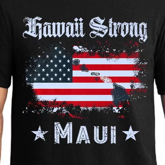 Maui Hawaii Strong Distressed Look Hawaii Pajama Set