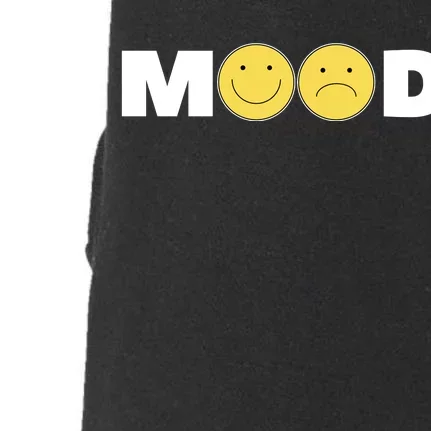 Mood Happy Sad Smile Face Doggie 3-End Fleece Hoodie