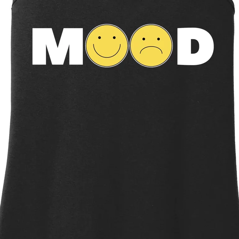 Mood Happy Sad Smile Face Ladies Essential Tank