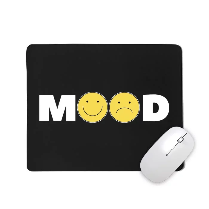 Mood Happy Sad Smile Face Mousepad